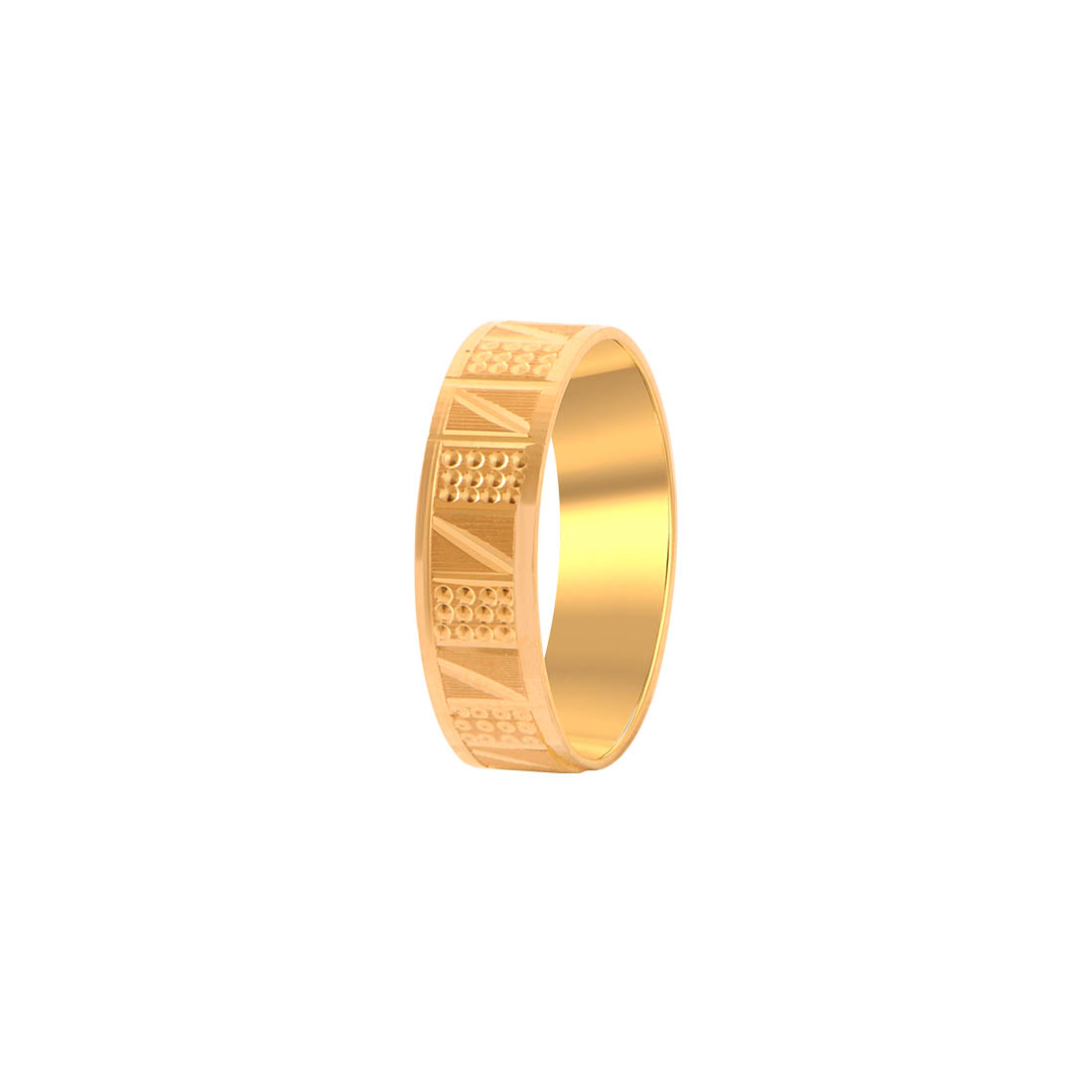 Premium 22K Gold Gents Band Ring - GR-1525 - Rupashree Jewellers (RB)