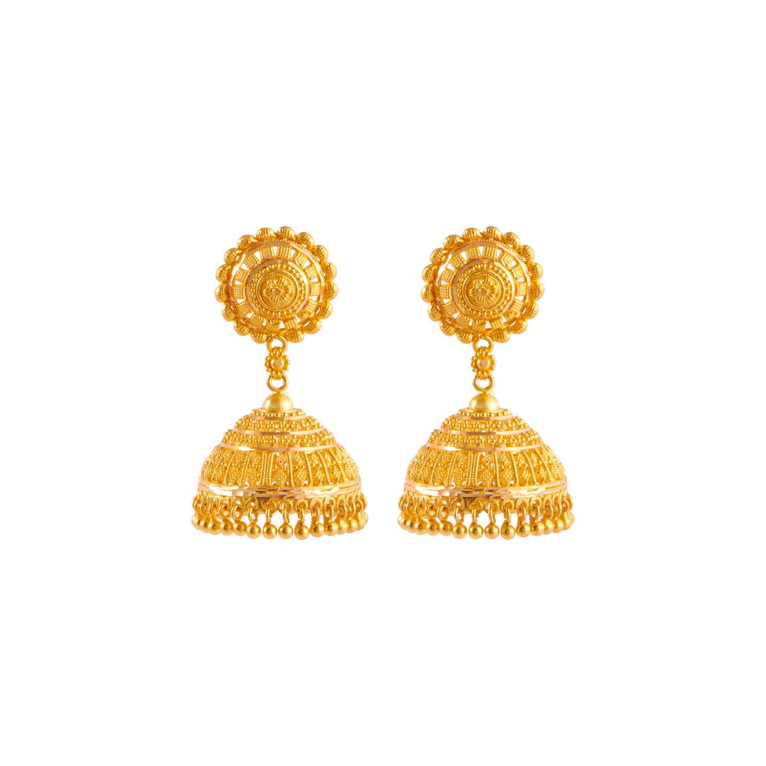 Buy Memoir Gold Plated Stud Earring Gold (Women) Online at Best Prices in  India - JioMart.