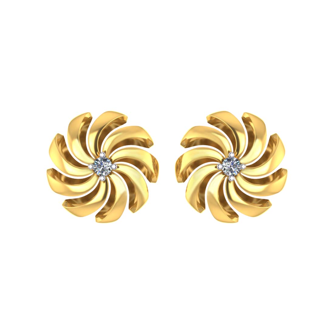 Earrings with rhinestones and pearls Woman, Yellow | TWINSET Milano