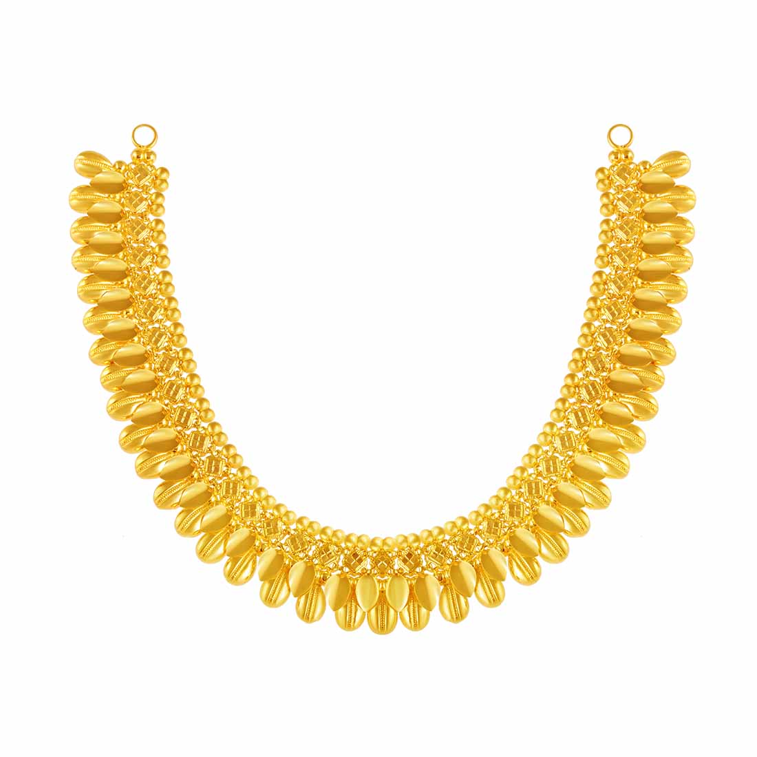 Multi Strand 22K Gold Necklace - Add Flair To Your Ensemble | Virani  Jewelers