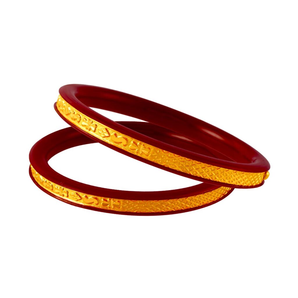 Senco Gold: Red Bangles Collection