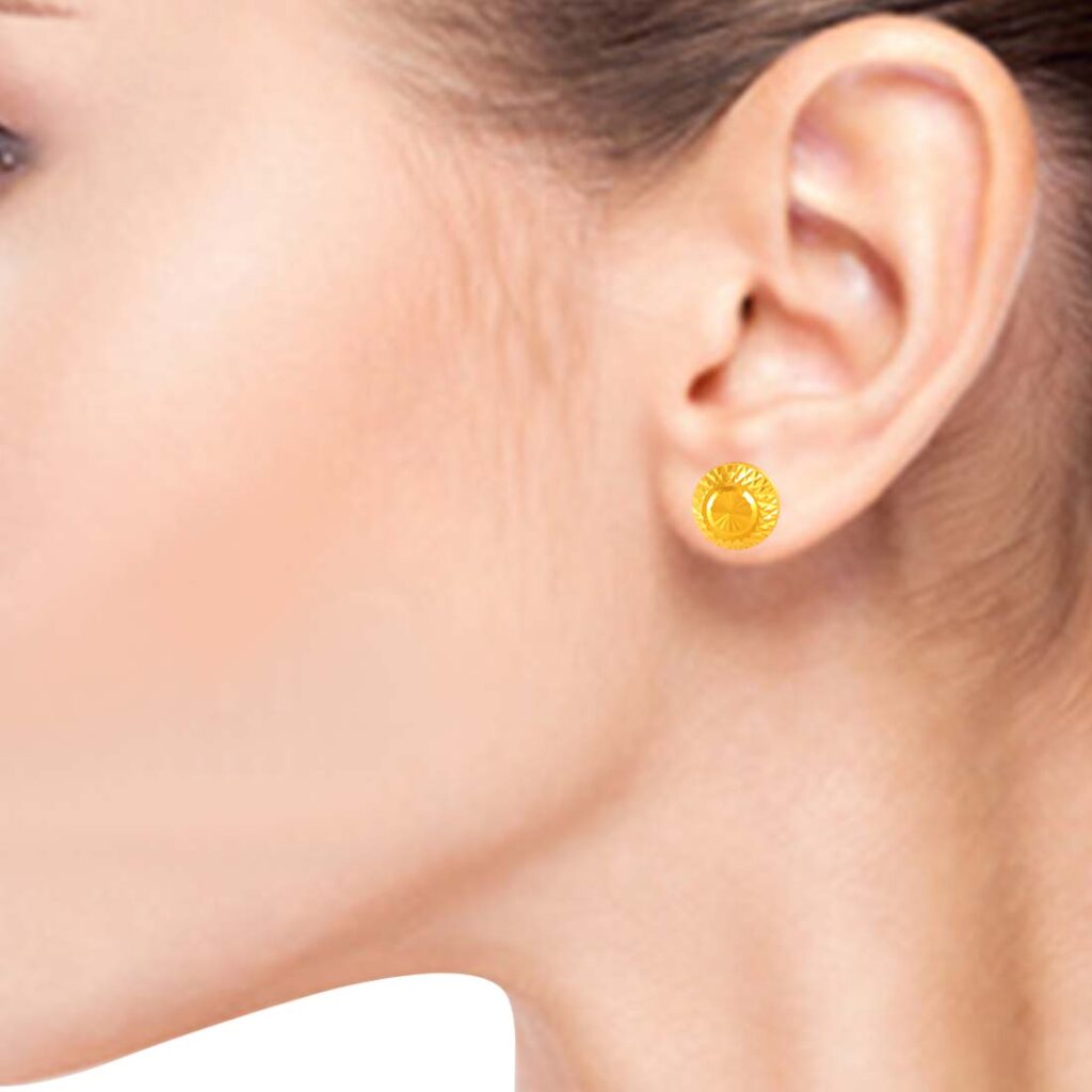 Beautiful gold Earring Design || sonar kaner dul Design - YouTube | Gold  earrings designs, Temple jewellery earrings, Gold temple jewellery