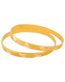 22K Gold Bangles For Women CH-2189