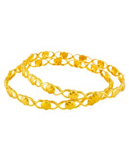 22K Gold Bangles For Women CH-2229