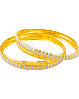22K Gold Bangles For Women CH-2239
