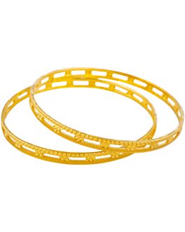 22K Gold Bangles For Women CH-2269