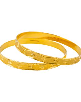 22K Gold Bangles For Women CH-2287