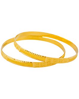 22K Gold Bangles For Women CH-2292