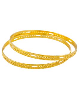 22K Gold Bangles For Women CH-2301