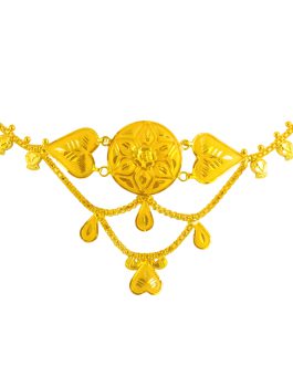 22K Gold Choker Necklace CK-265