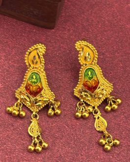 22K Gold Jhumka Earrings For Women ER-1926