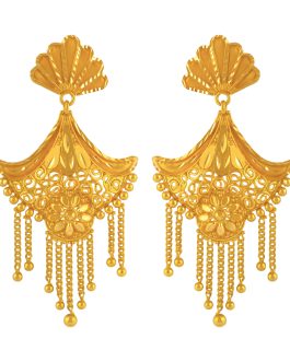 22K Gold Jhumka Earrings For Women ER-2245