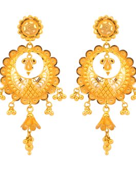 22k Gold Jhumka Earrings For Women ER-2846