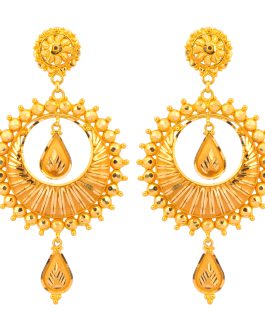 22k Gold Jhumka Earrings For Women ER-2879