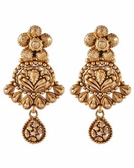 22k Gold Jhumka Earrings For Women ER-3129