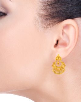 22K Gold Jhumka Earrings For Women ER-3213