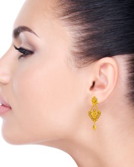 22K Gold Jhumka Earrings For Women ER-3233