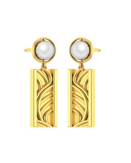 22K Gold Earrings For Women ER-CD-2