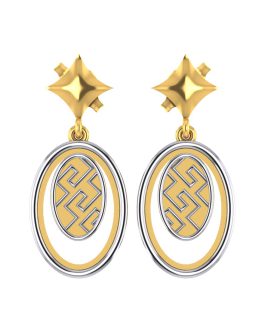 22K Gold Earrings For Women ER-CD-5