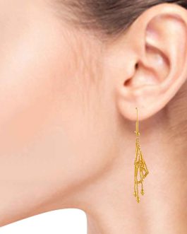 18k Gold Jhumka Earrings For Women ER-2301