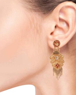 22k Gold Jhumka Earrings For Women ER-2306