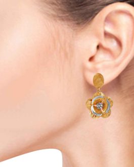 18k Gold Jhumka Earrings For Women ER-2308