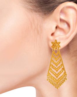 22k Gold Jhumka Earrings For Women ER-2938