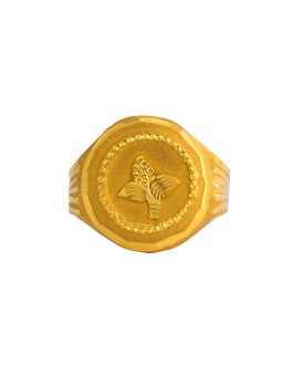22K Gold Ring For Men GR-1274