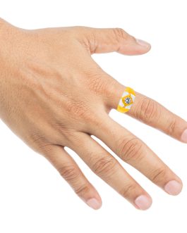 18k Gold Gents Ring GR-1319