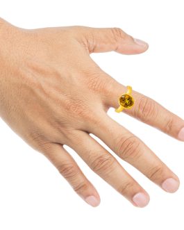 22K Gold Gents Ring GR-1398