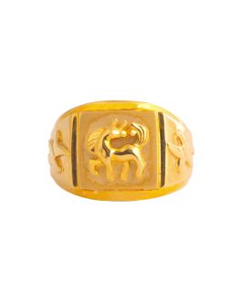 22K Gold Ring For Men GR-1973