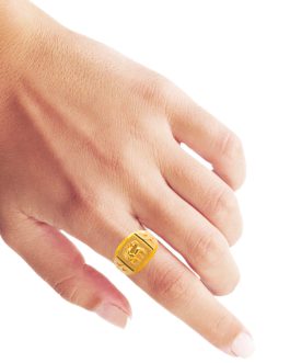 22K Gold Ring For Men GR-1973