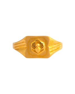 22K Gold Ring For Men GR-1974