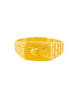22K Gold Gents Ring GR-1992