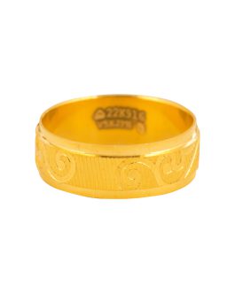 22K Gold Ring for Men GR-2002