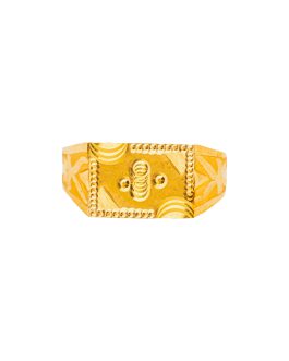 22K Gold Gents Ring GR-2013
