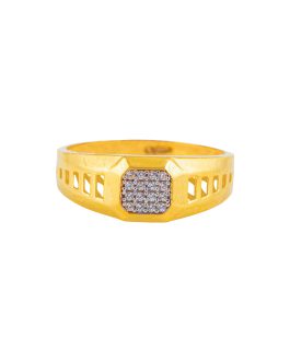 22K Gold Gents Ring GR-2020
