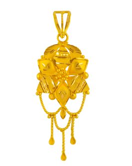 22K Gold Pendant L-2778