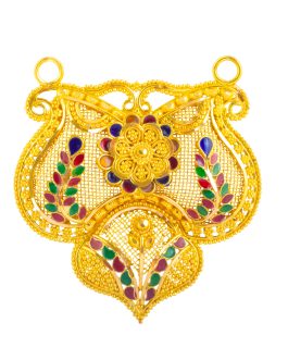 22K Gold Pendant L-3097