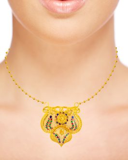 22K Gold Pendant L-3097