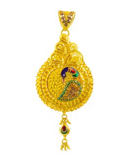 22K Gold Pendant L-3142