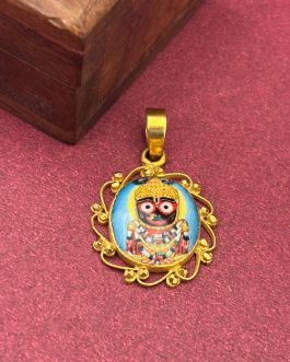 22K Gold Lord Jagannath Pendant L-3291