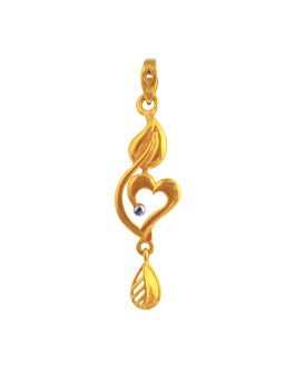 22k Gold Pendant L-3523