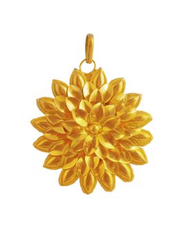 22k Gold Pendant L-3748