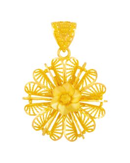 22K Gold Pendant L-3804