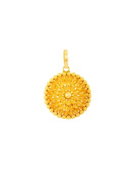 22k Gold Pendant L-3916