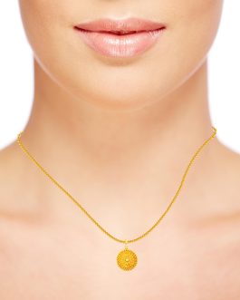 22k Gold Pendant L-3916