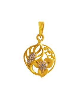 22k Gold Pendant L-3918