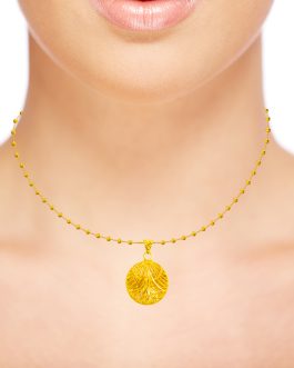 22K Gold Pendant L-3950