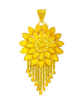 22K Gold Pendant L-3951